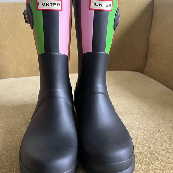 Just Reduced! HUNTER x Rowing Blazers Short Croquet Rain Boot - Picture 3 of 15